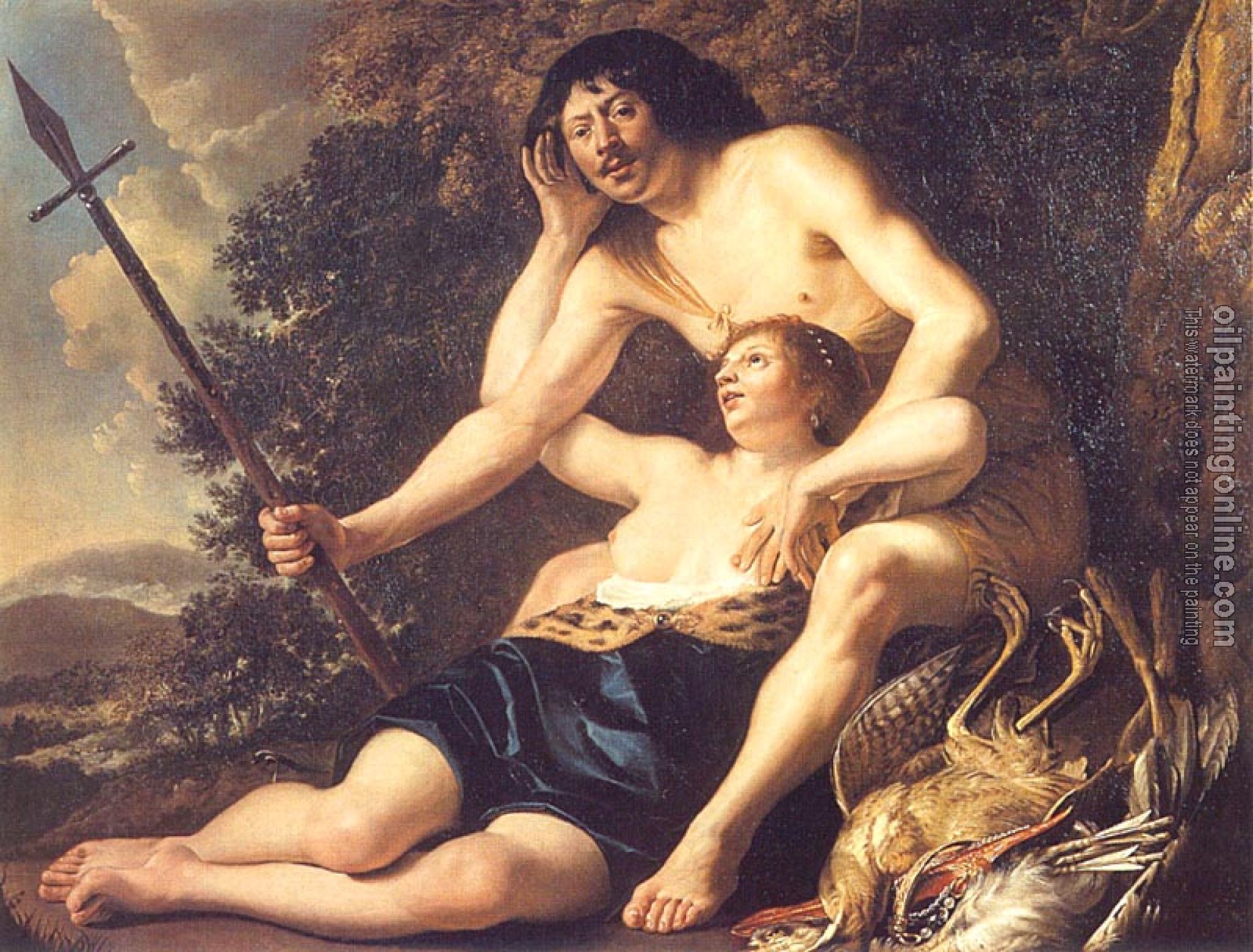 Christiaen van Couwenbergh - Venus and Adonis